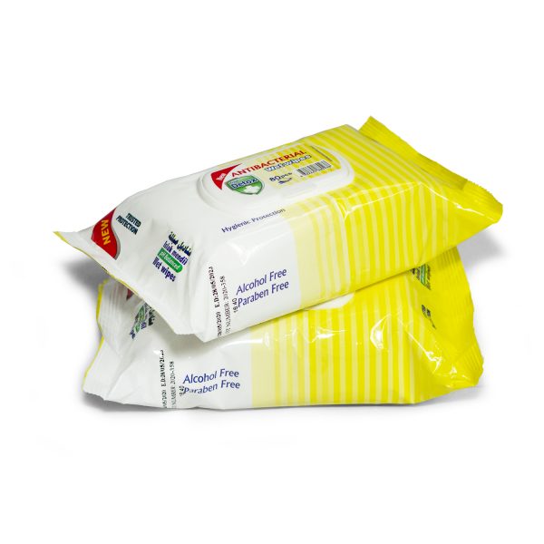 Detox Antibacterial Virucidal Wipes, Pack of 80
