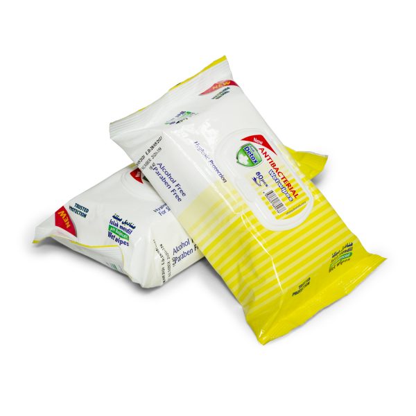 Detox Antibacterial Virucidal Wipes, Pack of 80 - Image 4