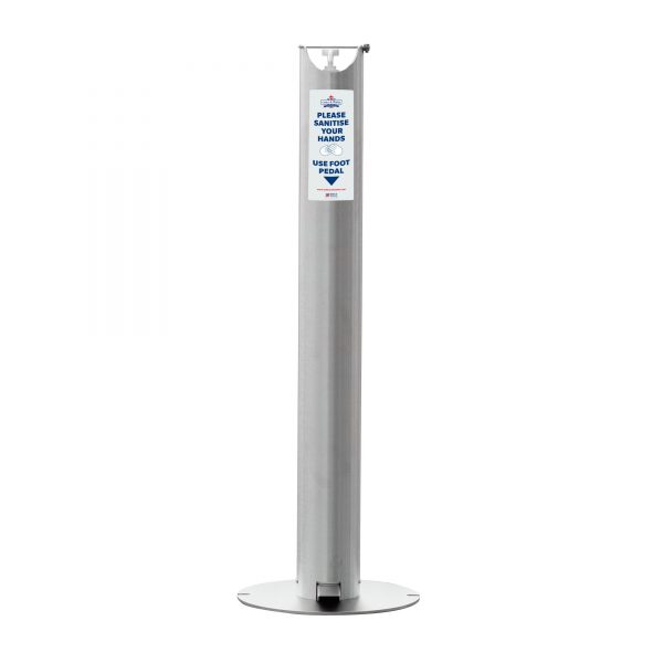 Osler & Walsh Freestanding Hands-Free Foot-Pedal Sanitiser Dispenser