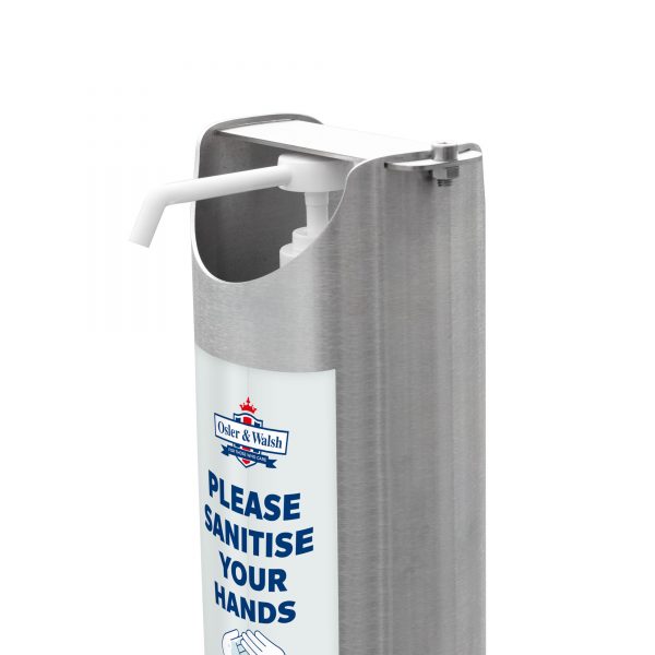 Osler & Walsh Freestanding Hands-Free Foot-Pedal Sanitiser Dispenser - Image 9