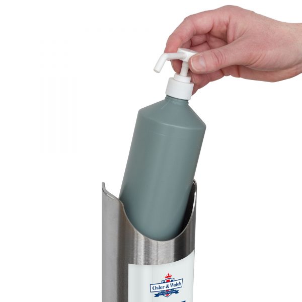 Osler & Walsh Freestanding Hands-Free Foot-Pedal Sanitiser Dispenser - Image 8